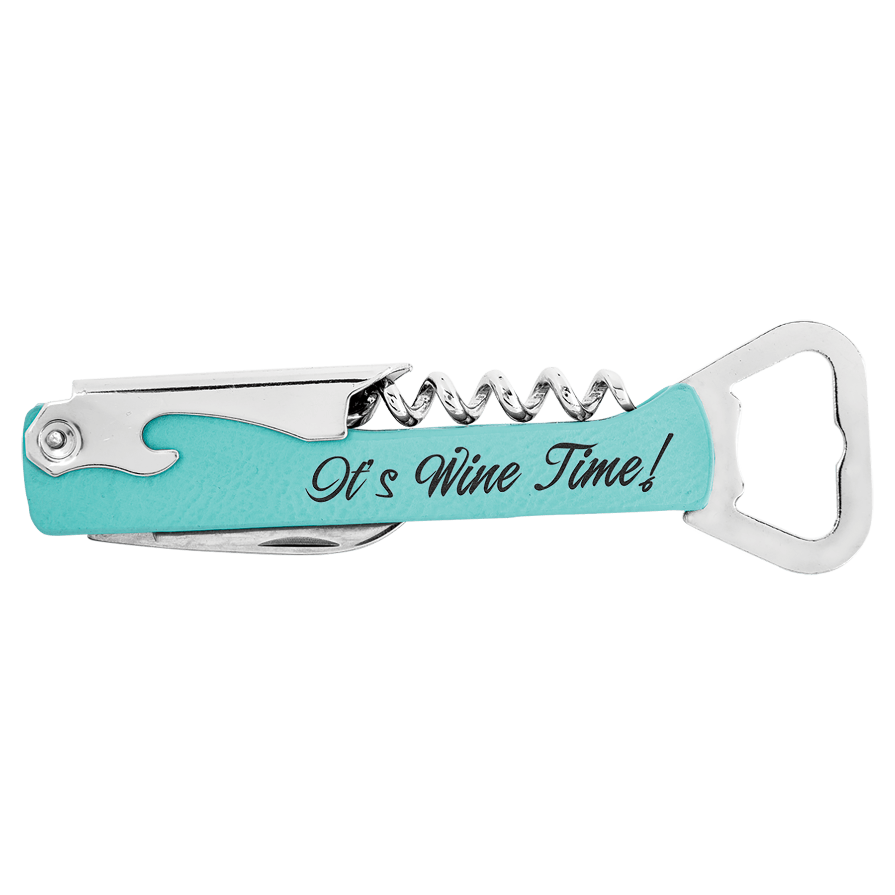 Laserable Leatherette Wine Bottle Opener 9
