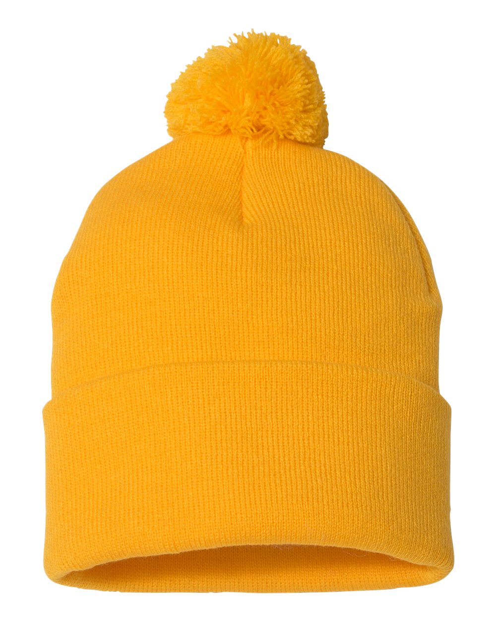 12" Pom-Pom Cuffed Beanie - SP15 37