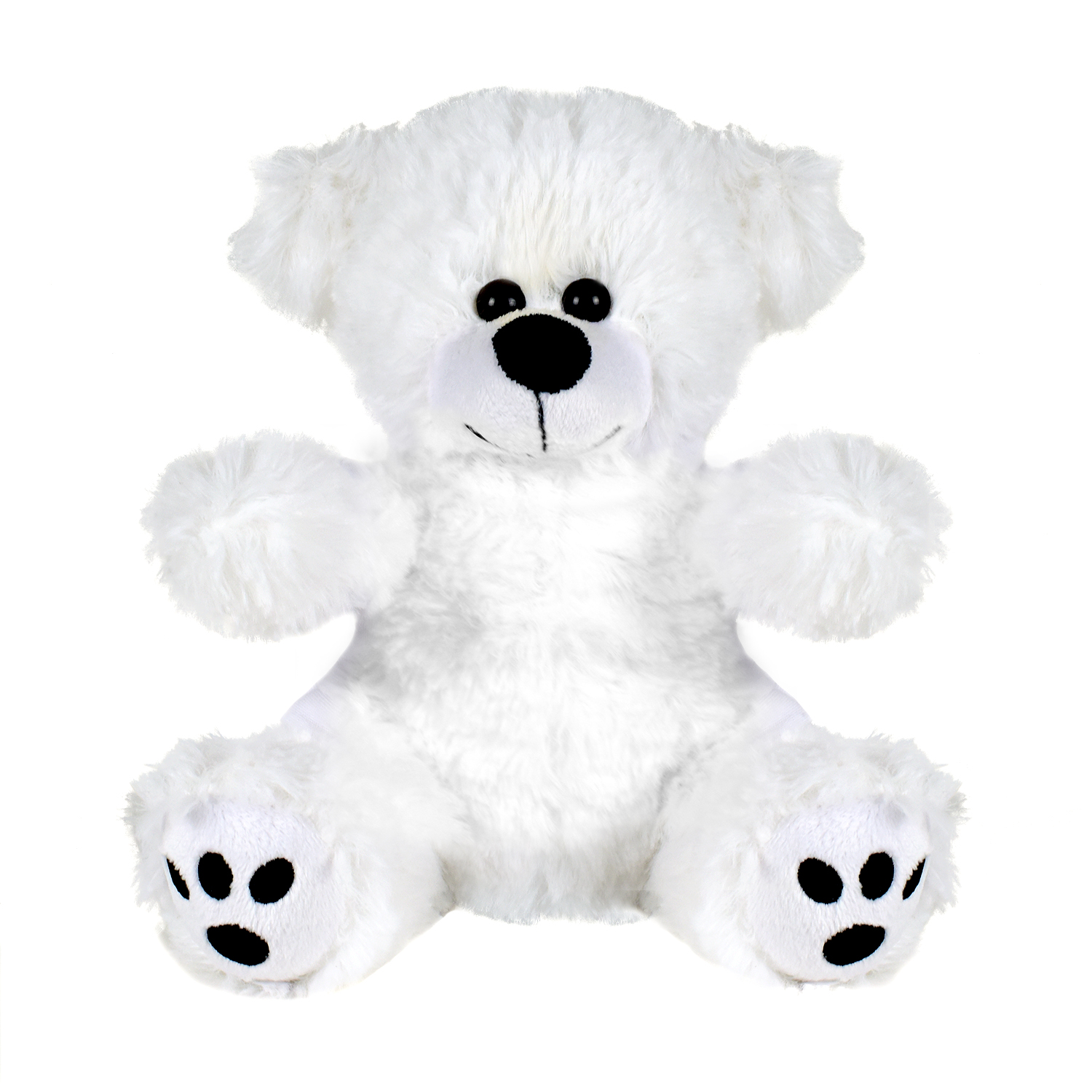 Plush Bear w/ Embroidered Paws and T-Shirt 4