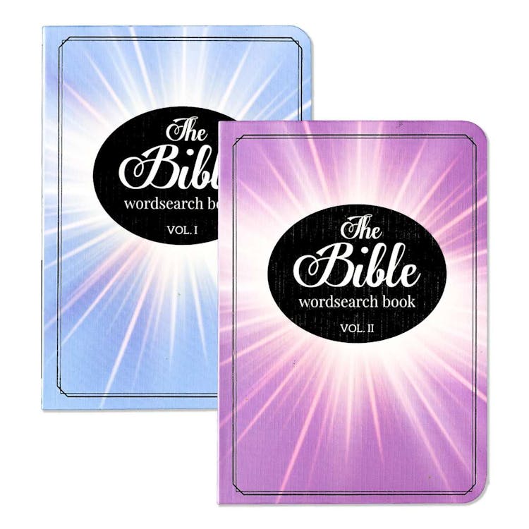 Bible Word Search Books -Two Titles 1