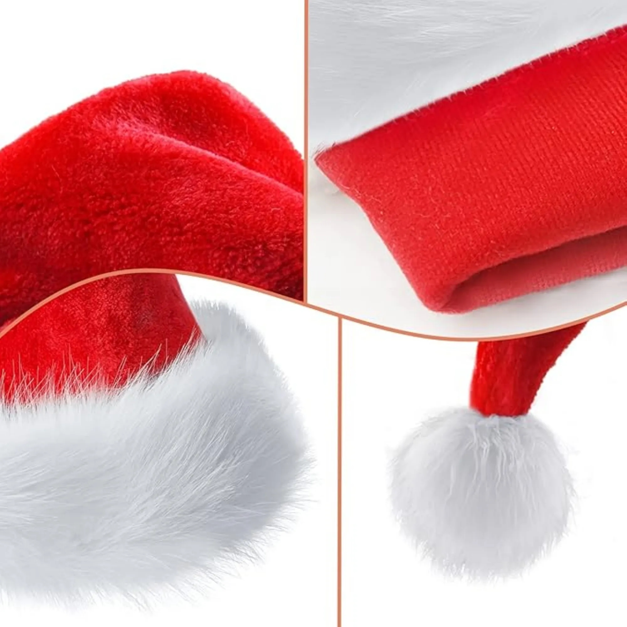 Short Pile Christmas Hat 3