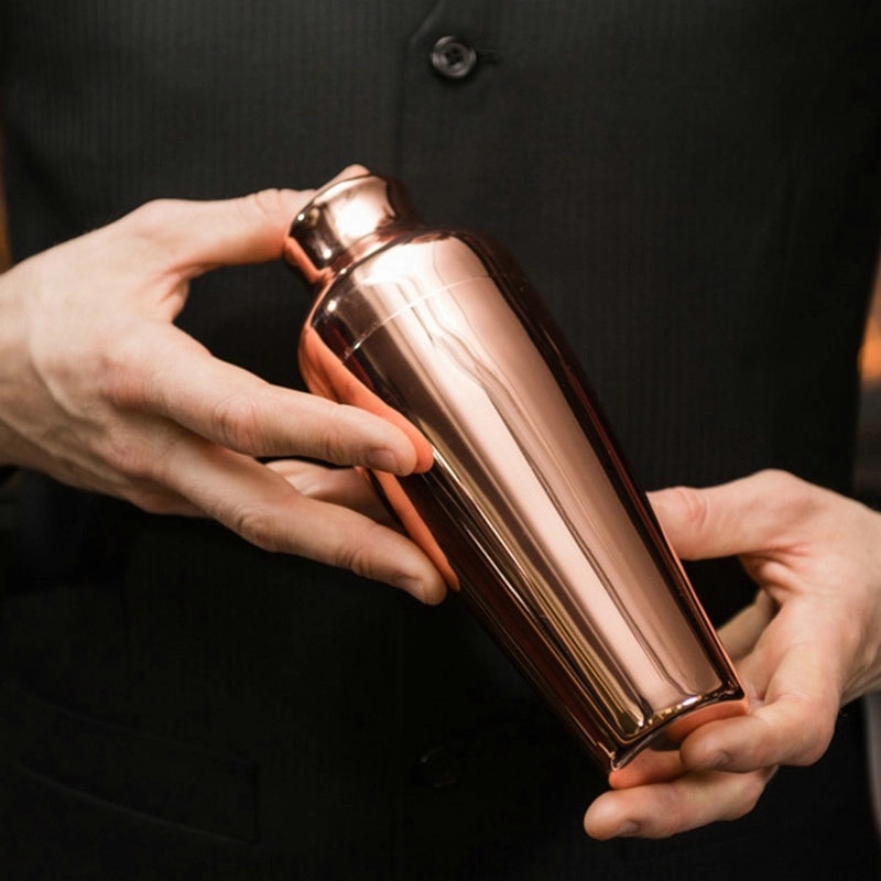 Custom Stainless Steel Cocktail Shaker Set 4