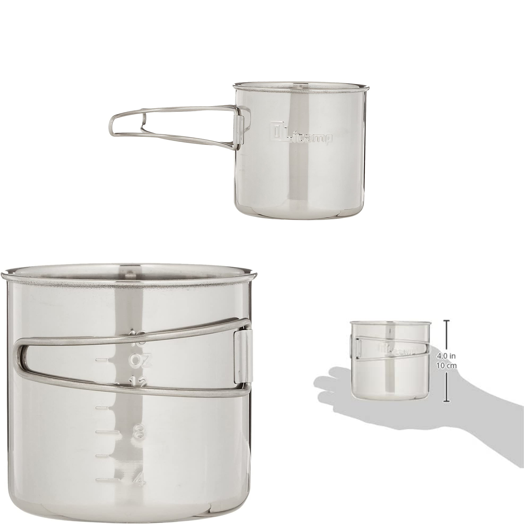 SPACE SAVER CUP Metal Metal Cup