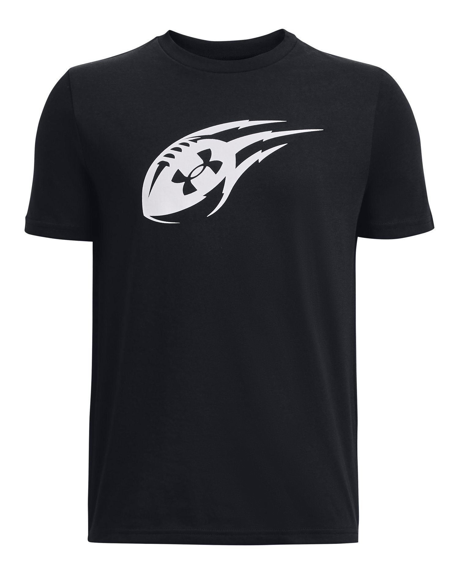 Boys' UA Football Icon Short Sleeve, custom youth shirt with logo imprint 4