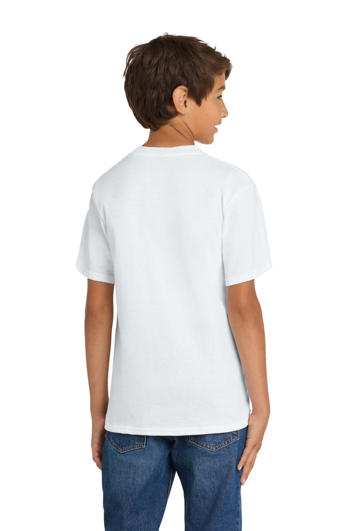 Port & Co Youth Core Cotton Tee. PC54Y 416