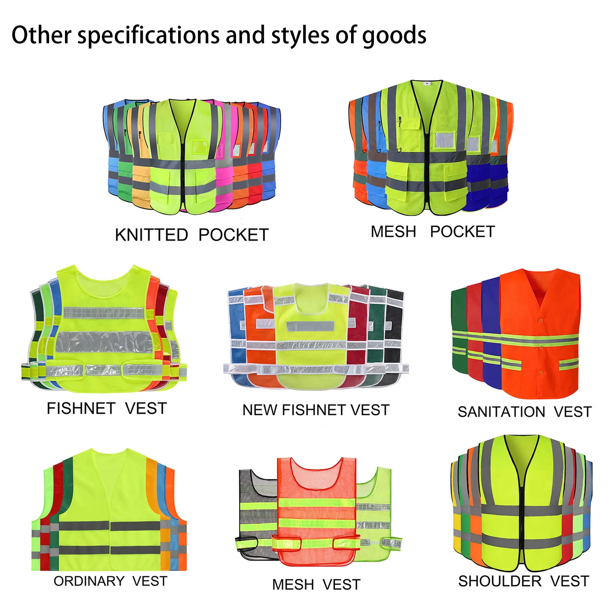 Crossing Guard Runner Volunteer Reflective Vest MOQ50 3