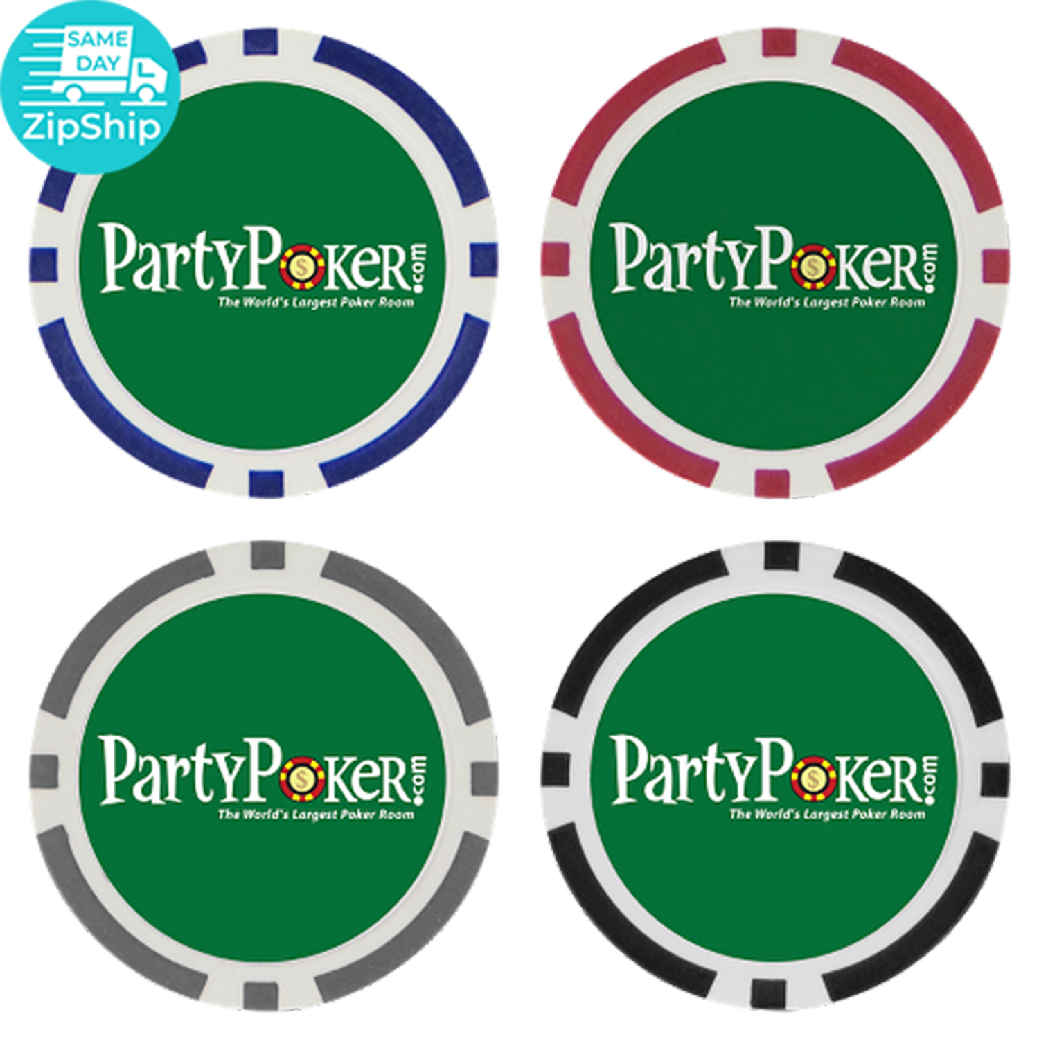 Poker Chip Ball Marker 1