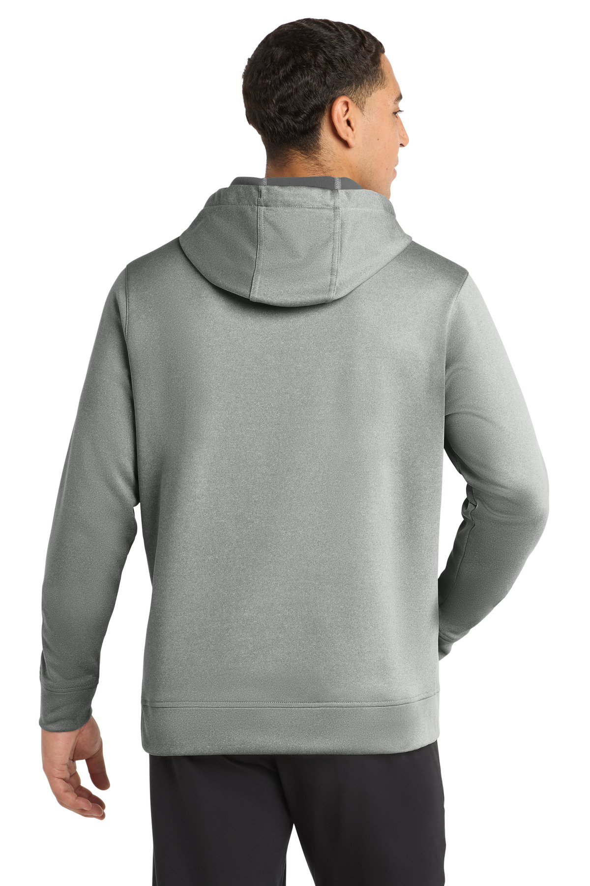 Sport-Tek PosiCharge Sport-Wick Heather Fleece Hooded Pullover. ST264, custom hoodie or sweatshirt with logo imprint 28