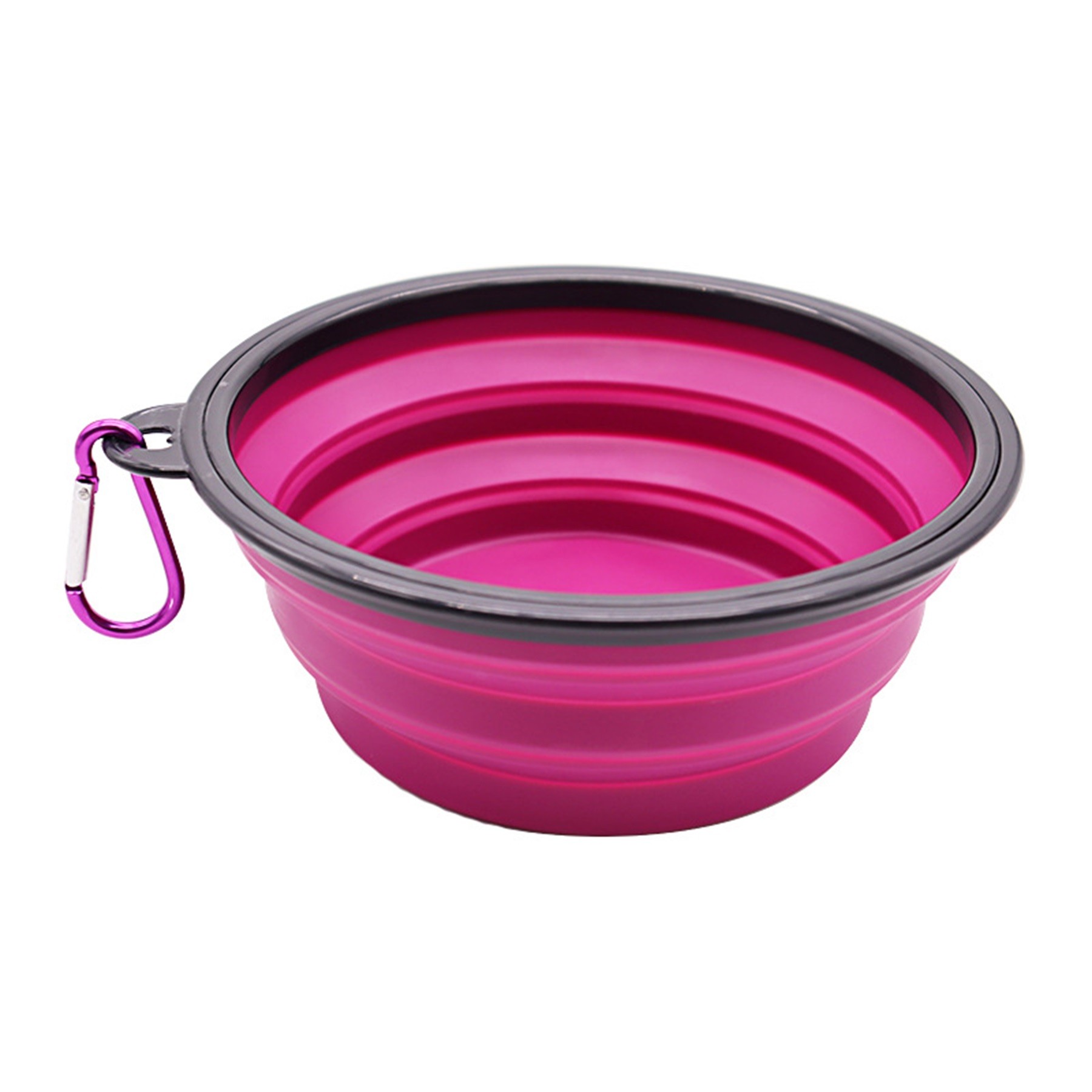 Pet Silicone Anti-Tipping Folding Bowl 12