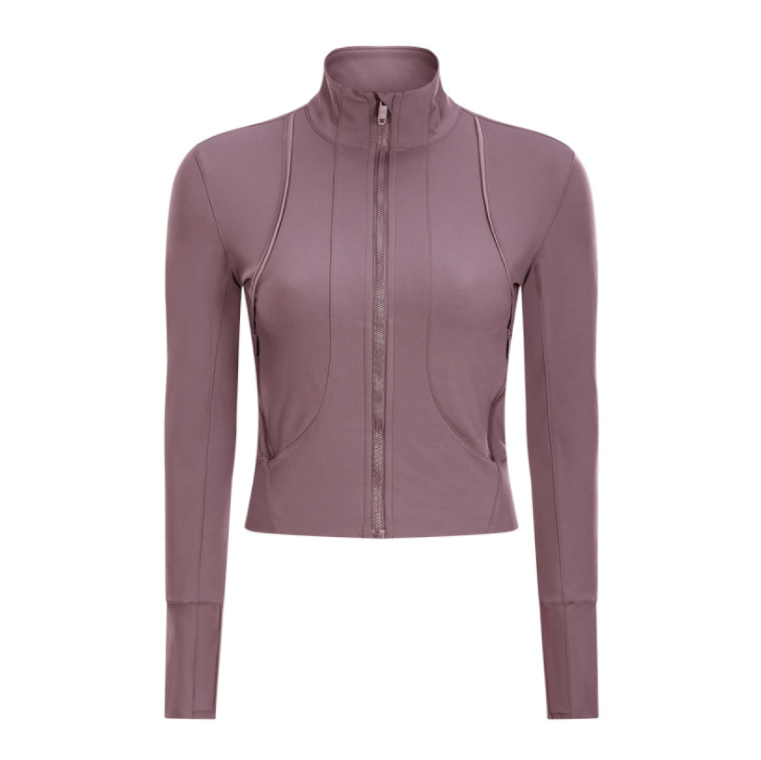 Full Zip-up Yoga Jacket 4