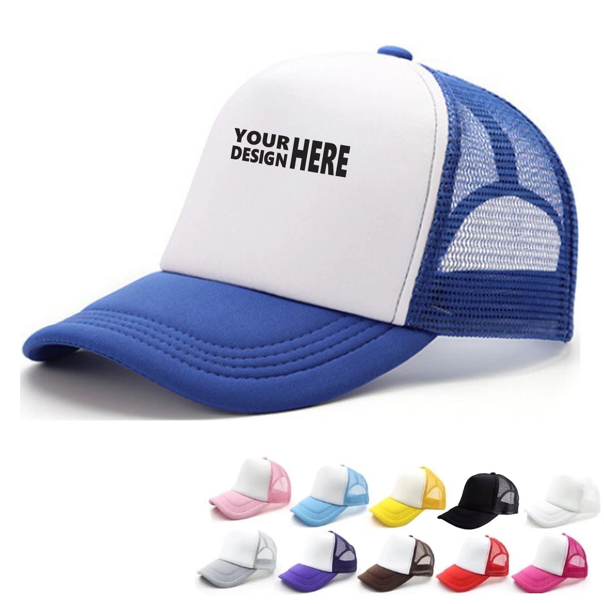 Foam Front Mesh Back Trucker Hat