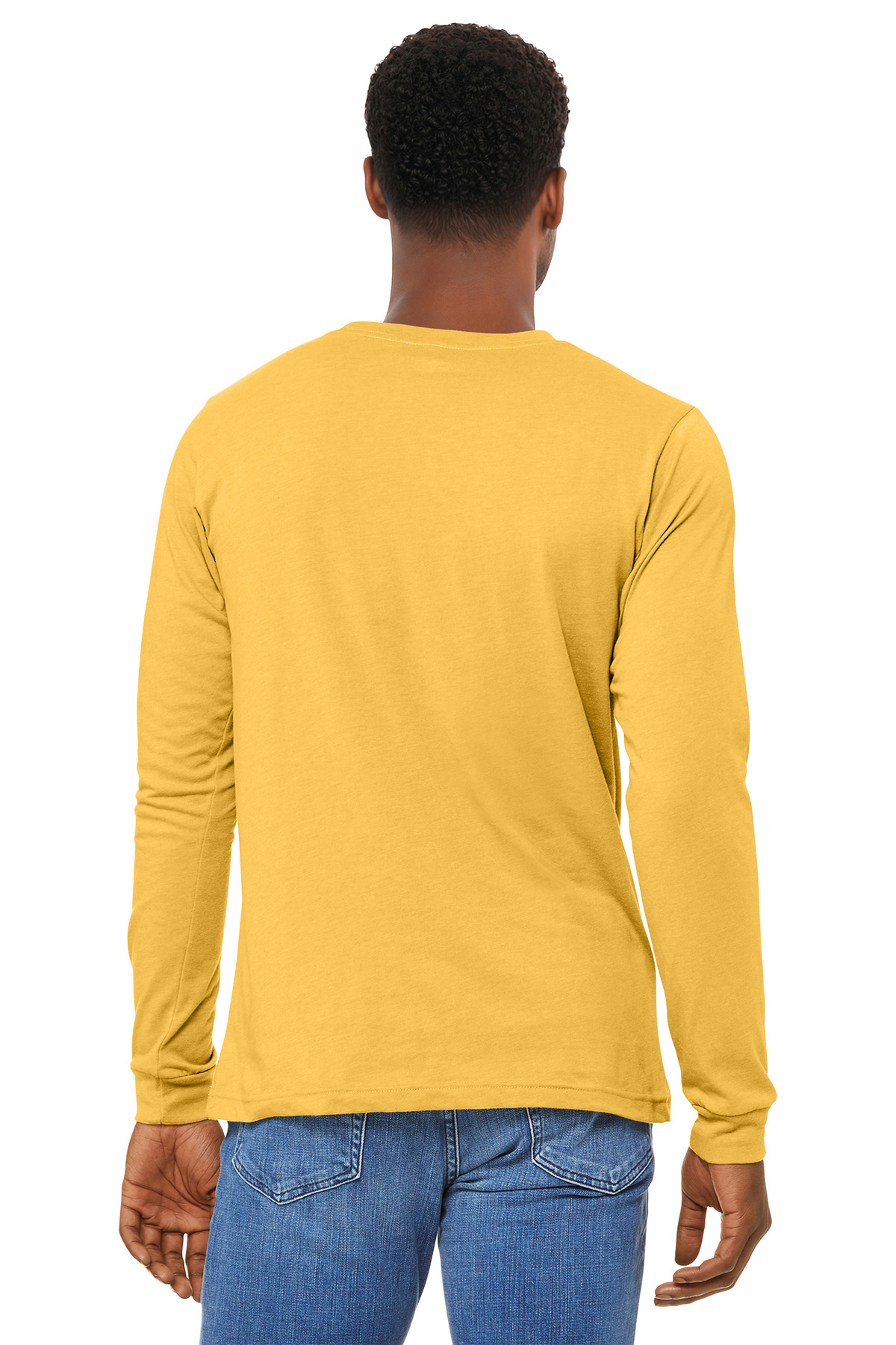 BELLA+CANVAS Unisex Heather CVC Long Sleeve Tee BC3501CVC 15