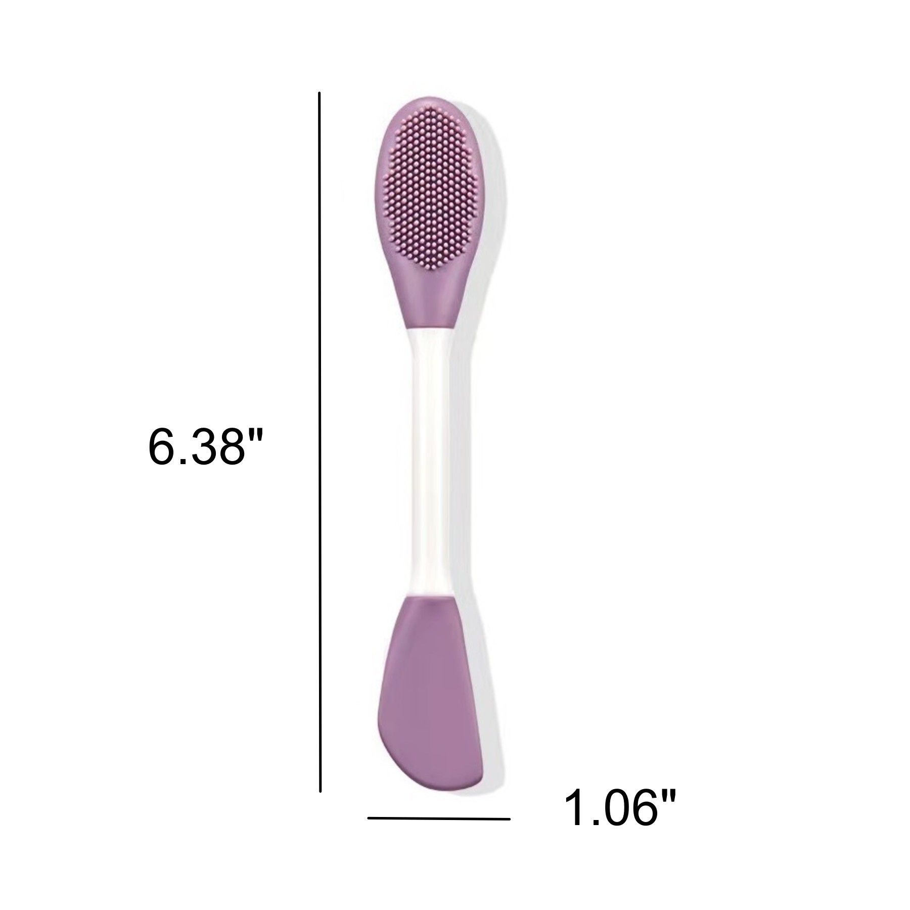 Double-Sided Silicone Facial Mask Brushes 2