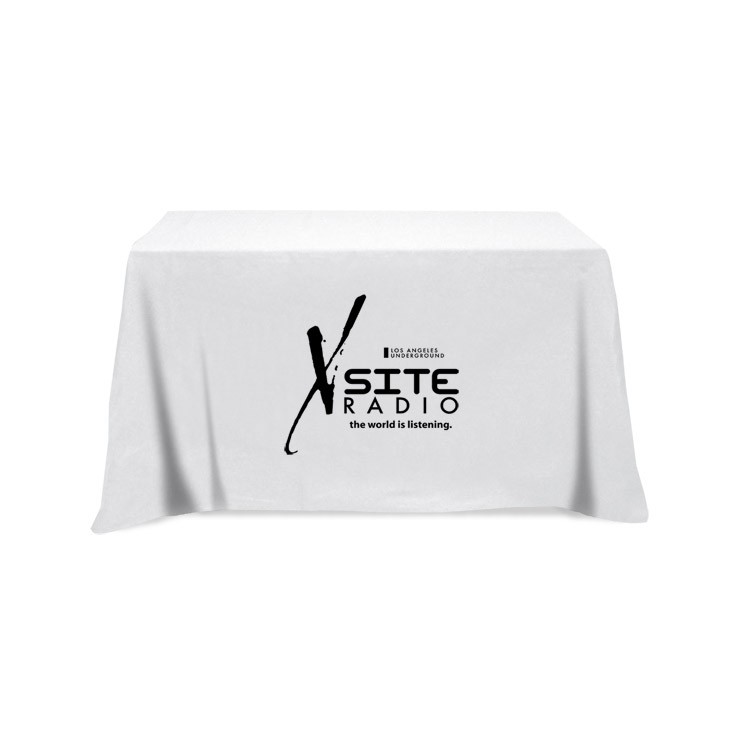 Flat 4-sided Table Cover - fits 4 foot standard table 8