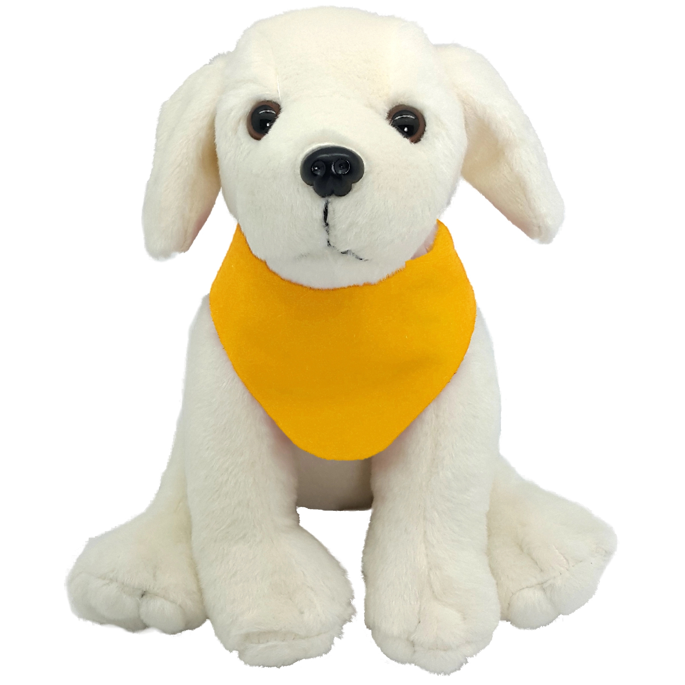 8" Medium Sitting Dog - Beige Lab 4