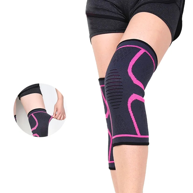 Sports knitted joint knee pads 7