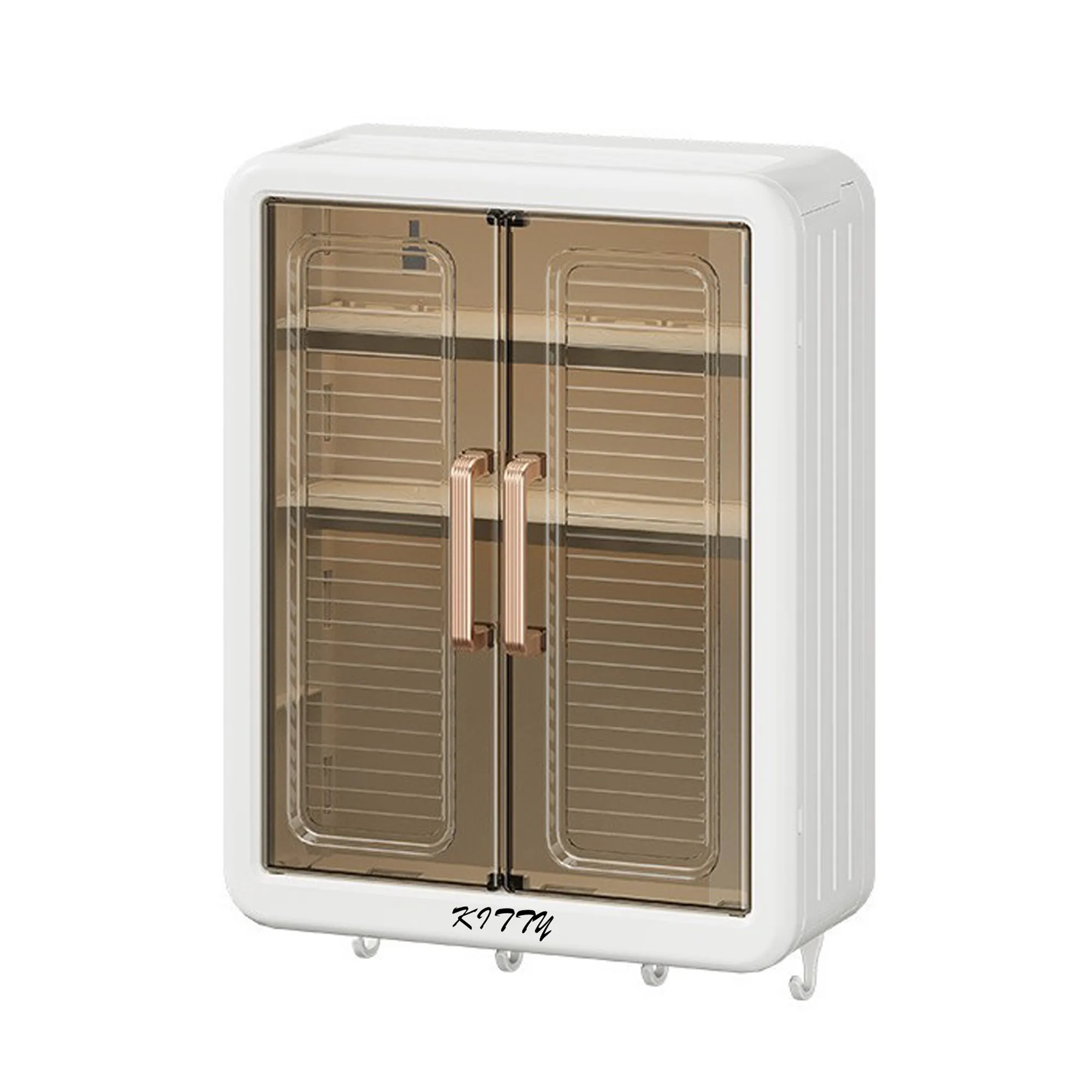 Kitchen Drill-Free Corner Storage Rack 7