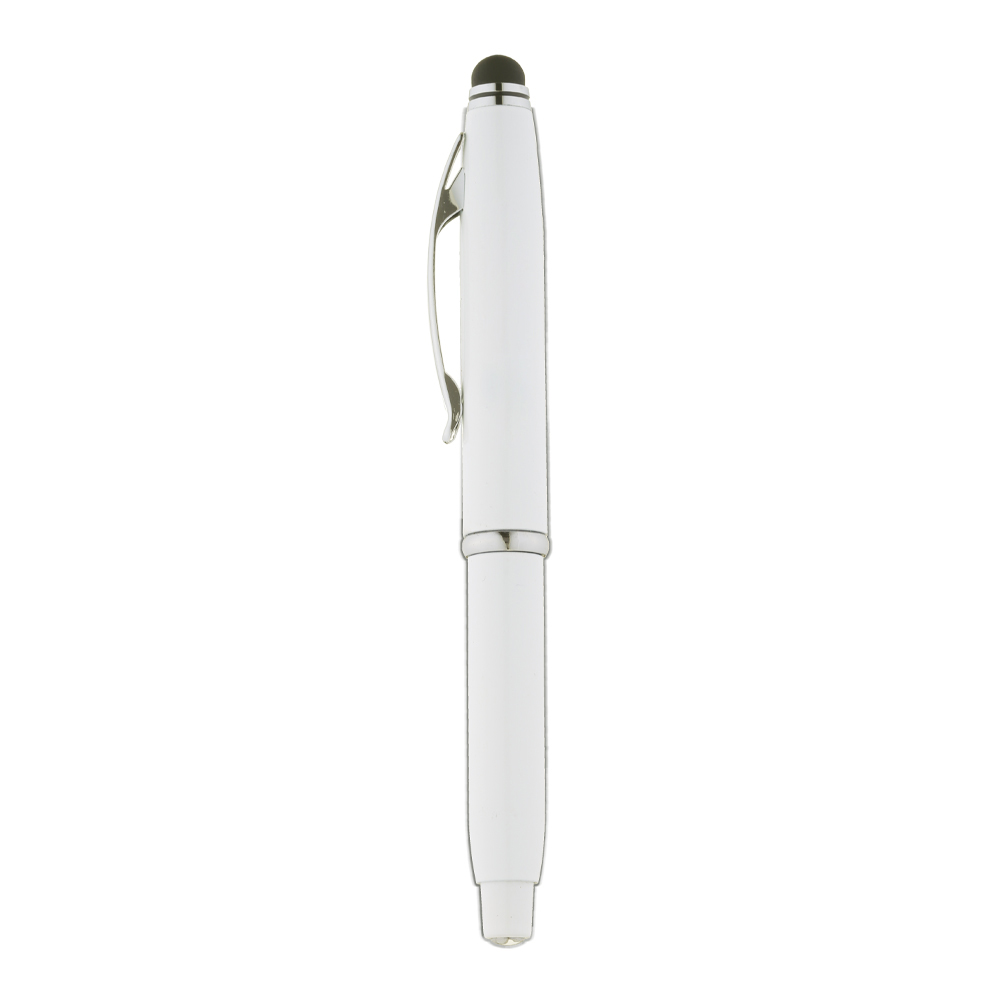 Torch LED Light & Stylus Metal Ballpoint Pen 3