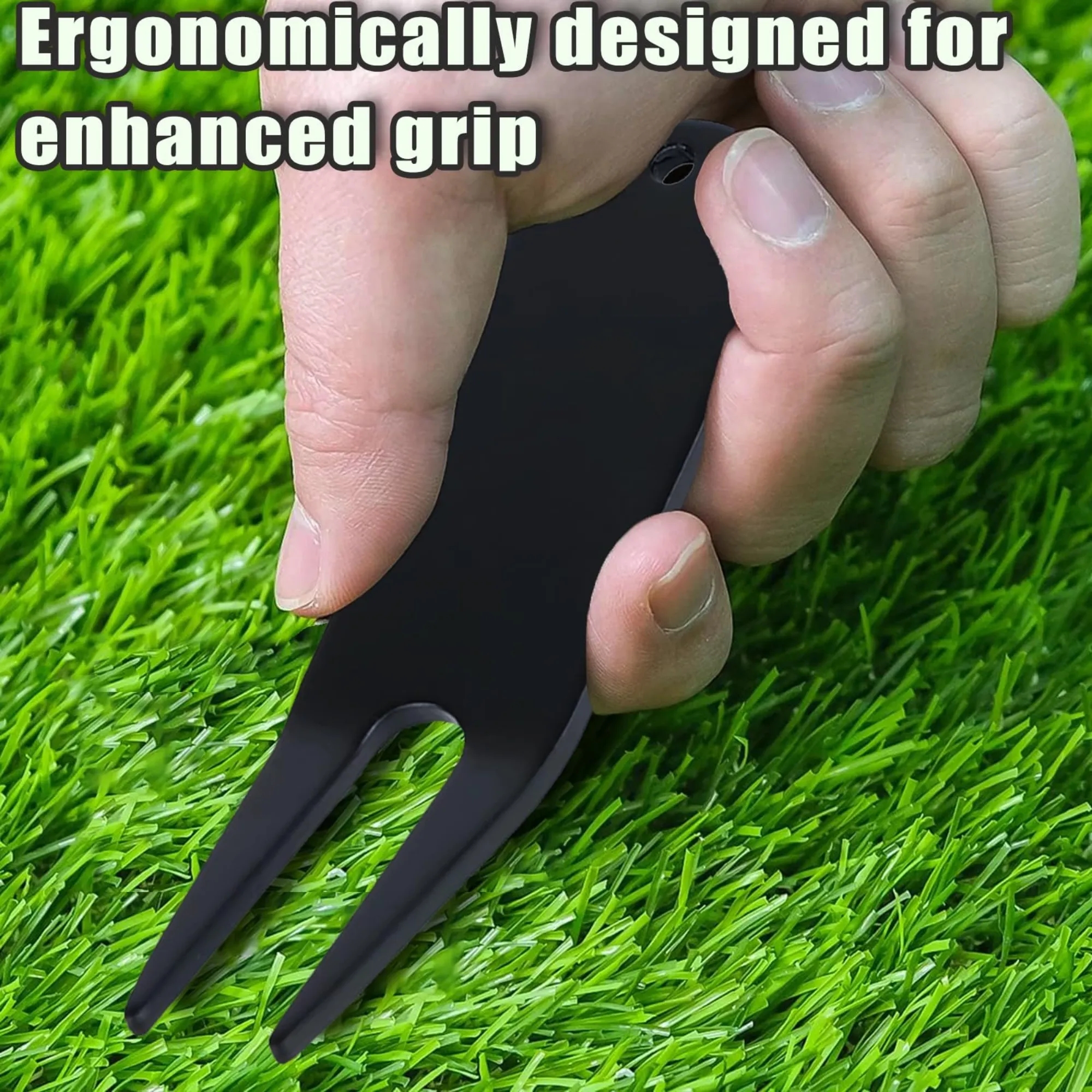 Golf Divot Repair Tool Pocket Size Portable Cleaner 7