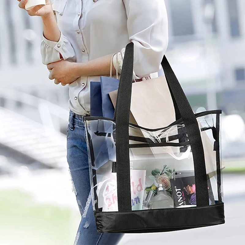 Clear Tote Bag with Zipper 4