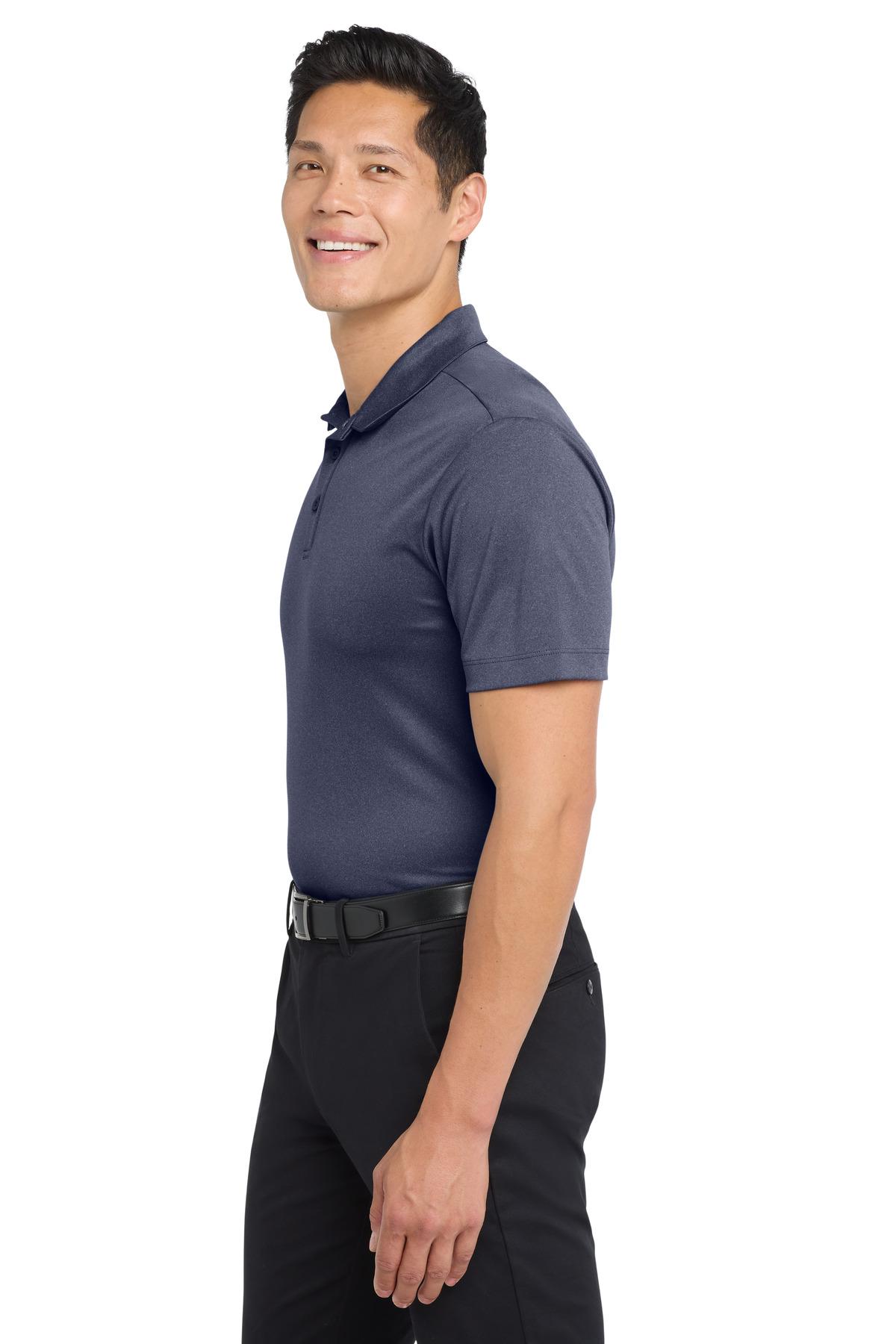 Port Authority Heathered Silk Touch Performance Polo. K542 16