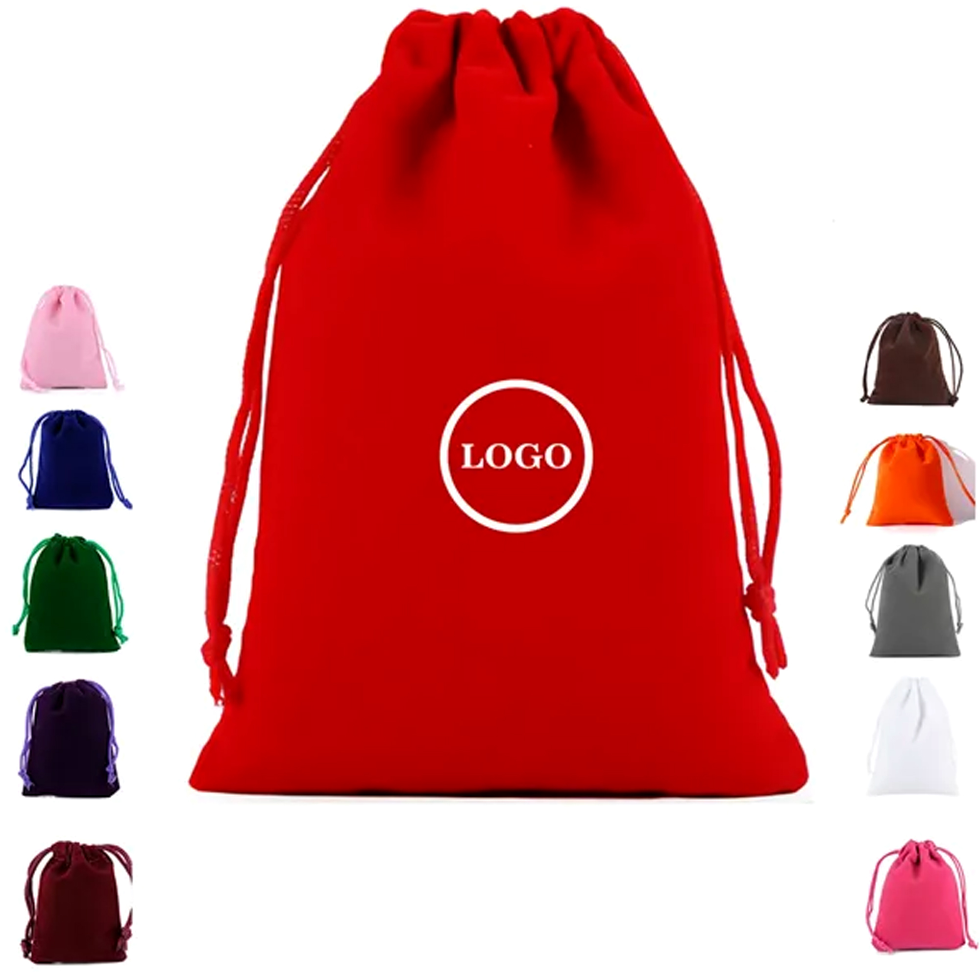 Velvet Drawstring Gift Bags Soft & Elegant 3