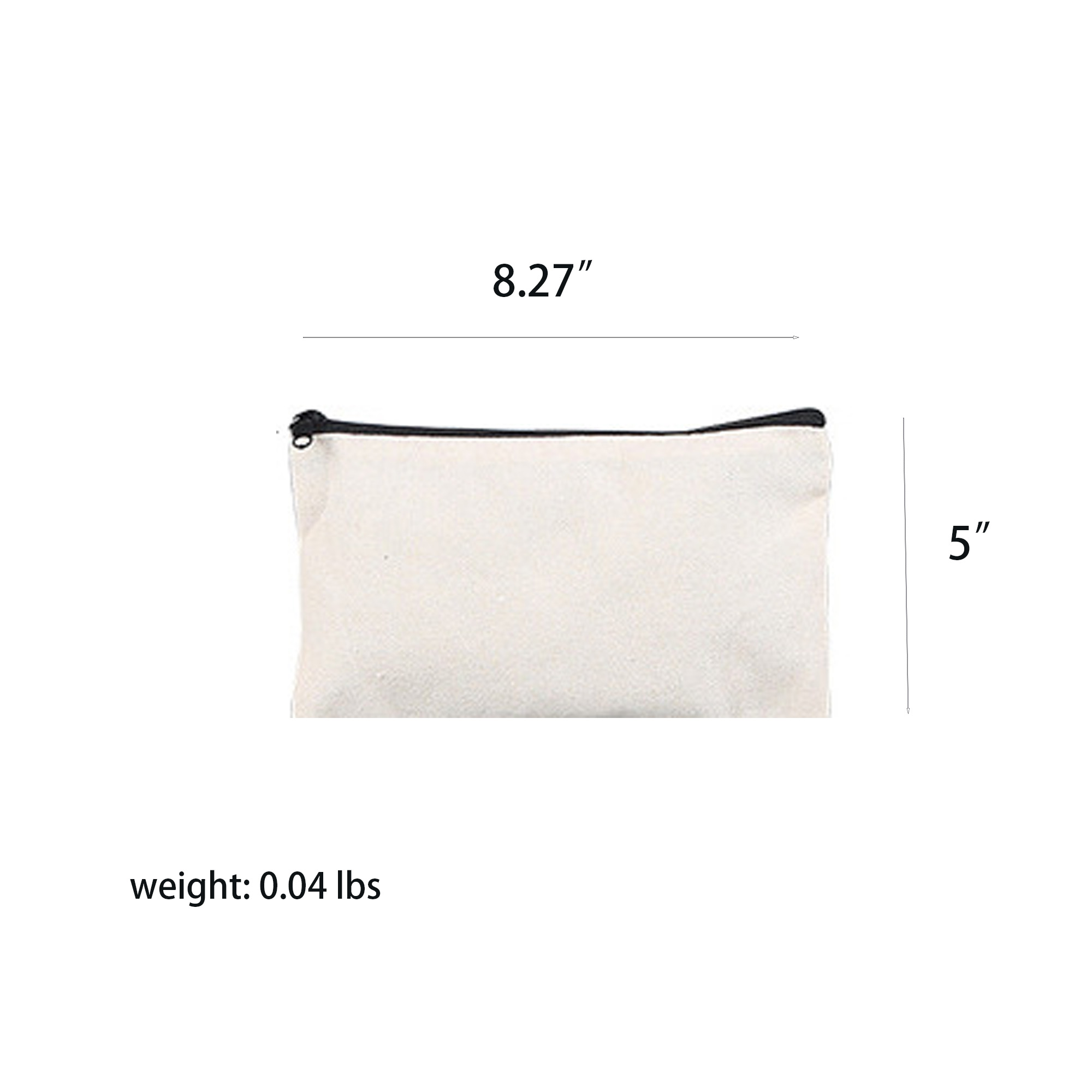 Canvas Cosmetic Bag 1