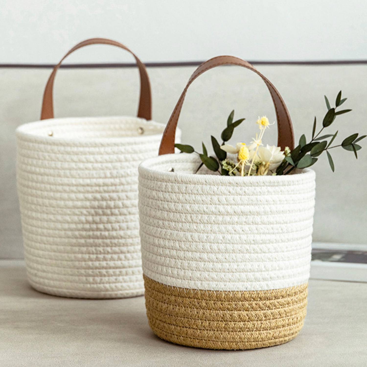 Jute Hanging Basket 4