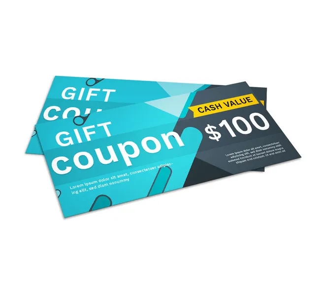 Gift Certificates (7" x 3") 1