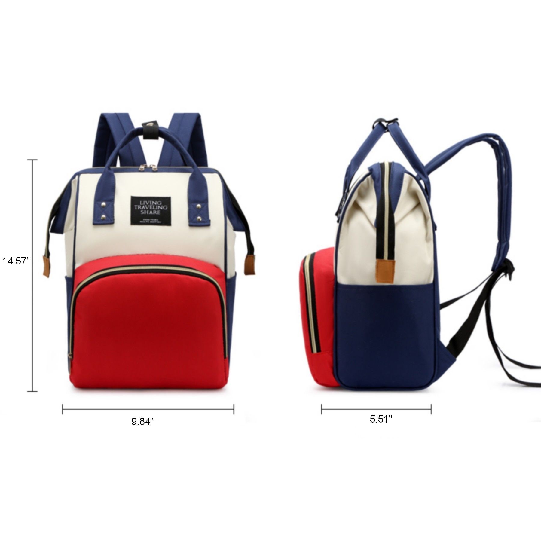 Multi-Function Waterproof Diaper Bag 9