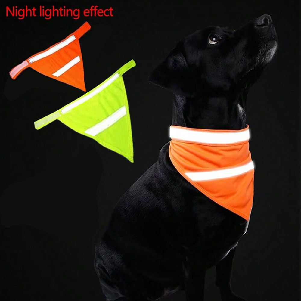 Reflective Collar Bandana For Pets 7