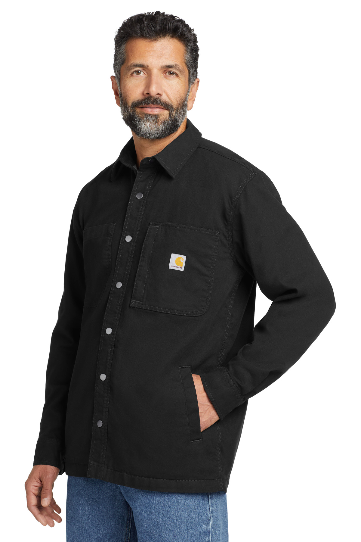 Carhartt Rugged Flex Fleece-Lined Shirt Jac CT105532 6