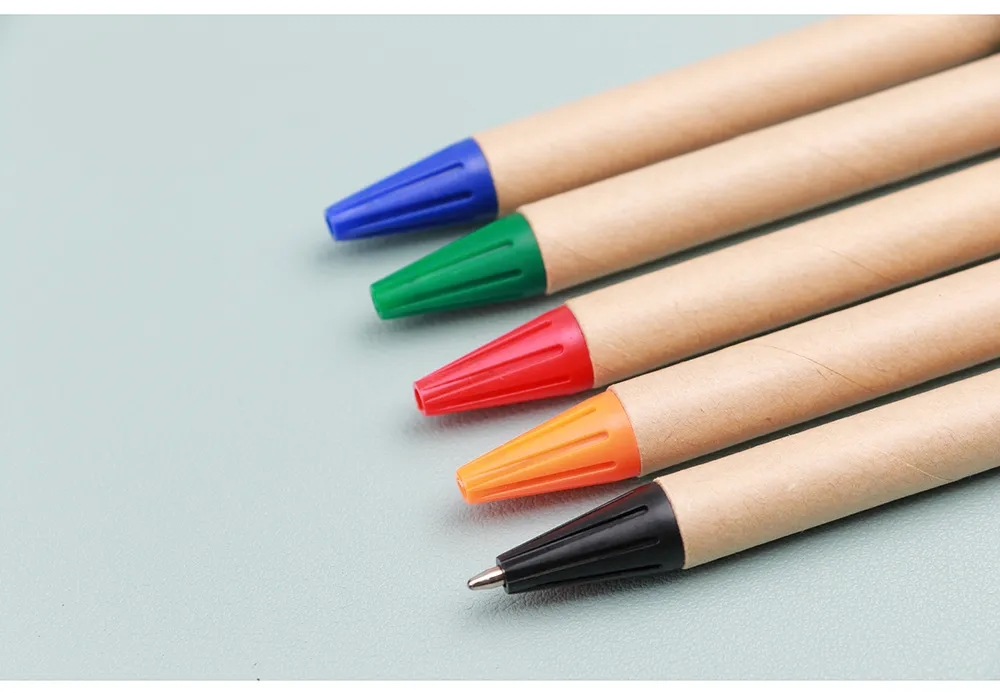 Eco-friendly Kraft paper ballpoint pen 4