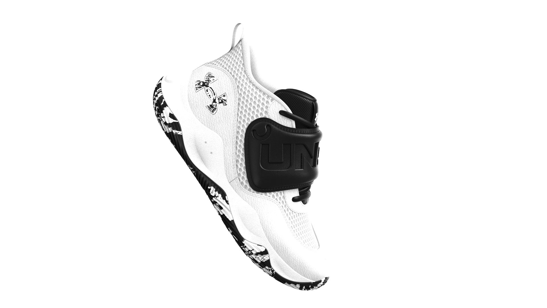 UA Zone BB 2 Grade School Basketball Shoes 4