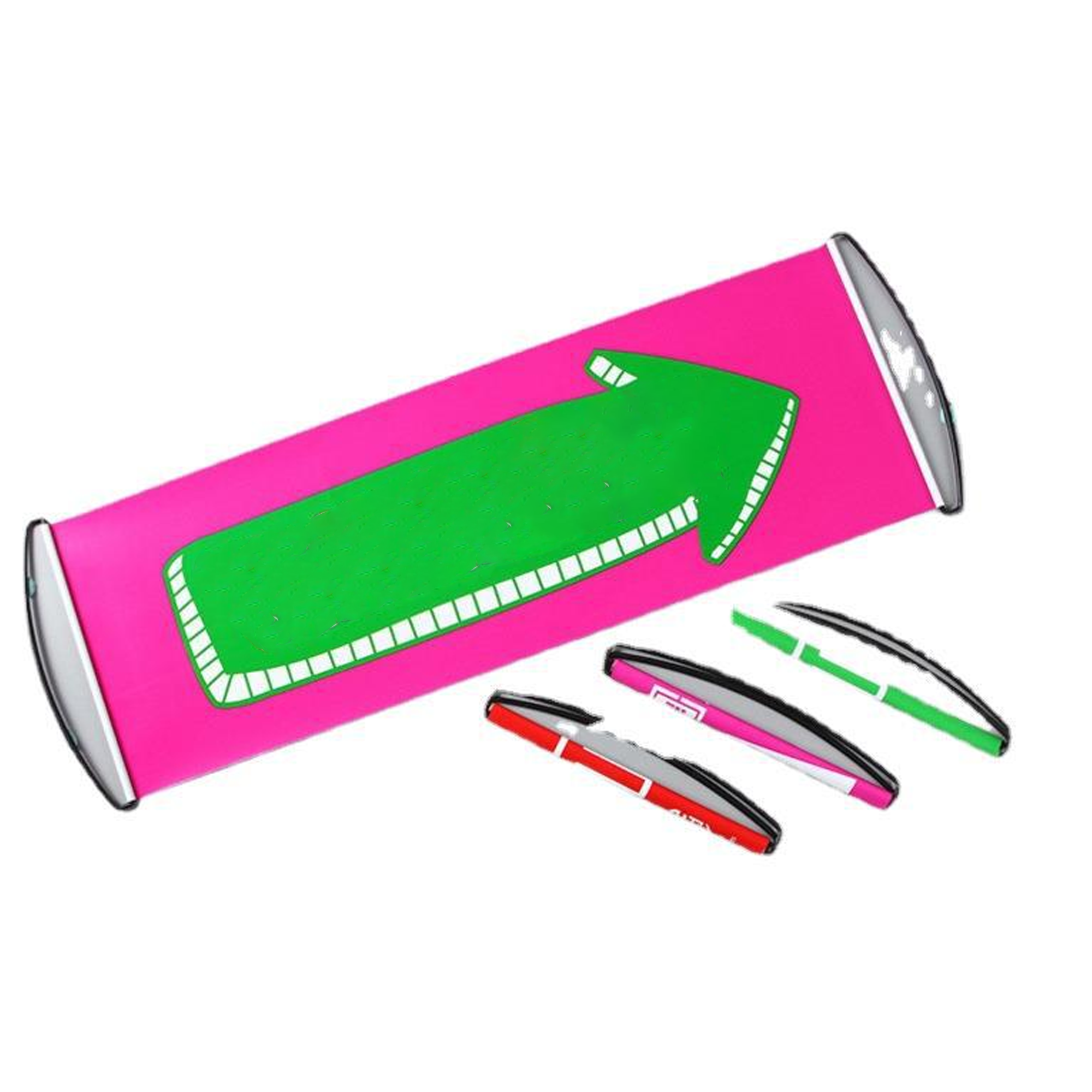 Full Color Hand Held Retractable Scrolling Banner 1