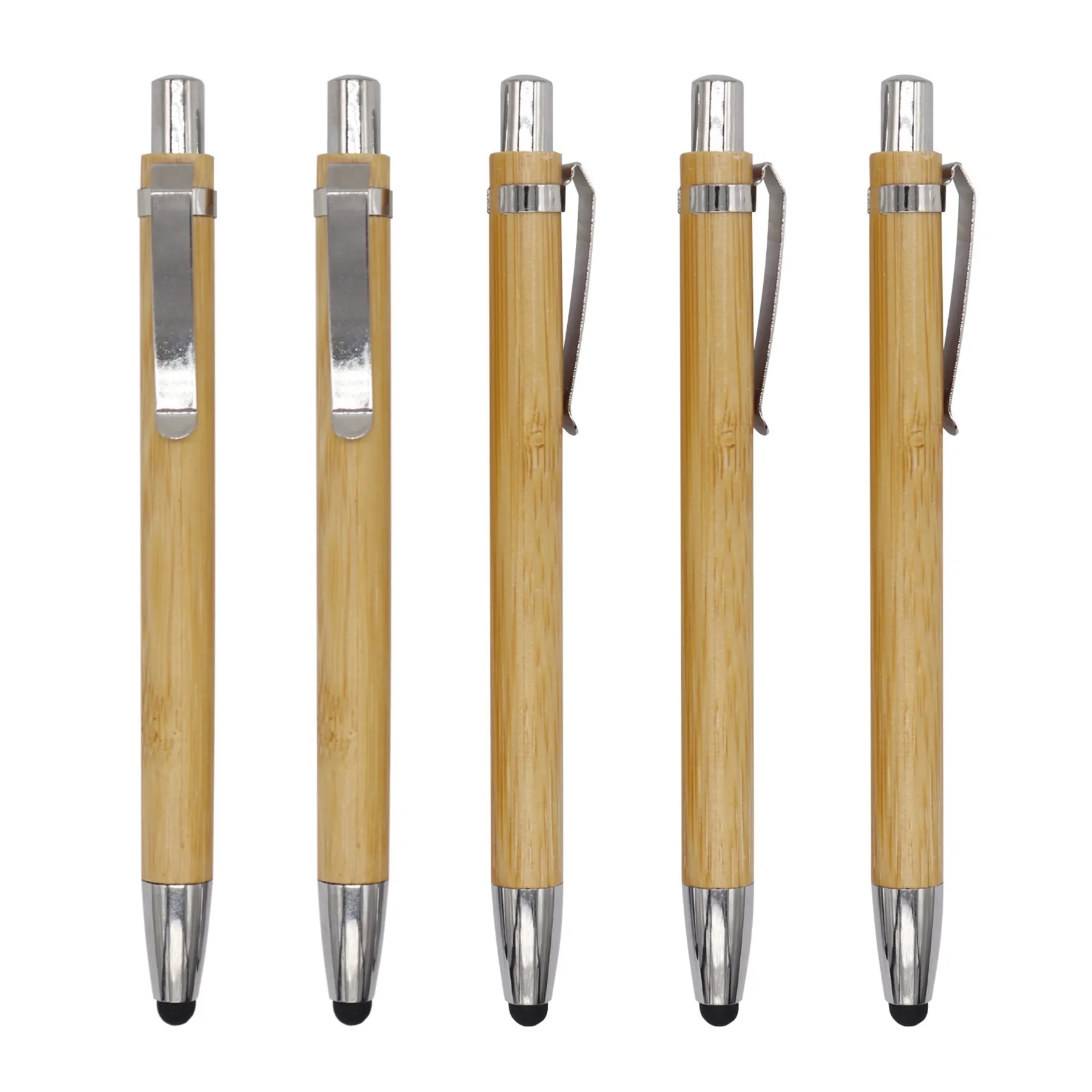 Bamboo Wood Ballpoint Pen Stylus 6