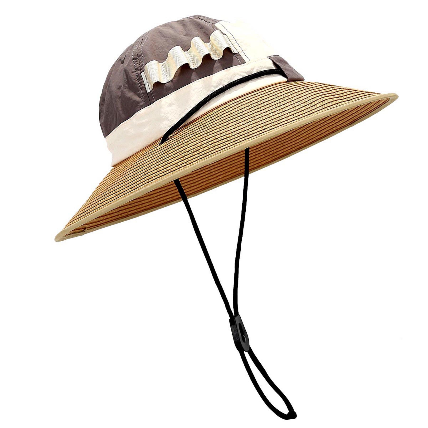 Waterproof Bucket Rain Hat With Chin Strap 7