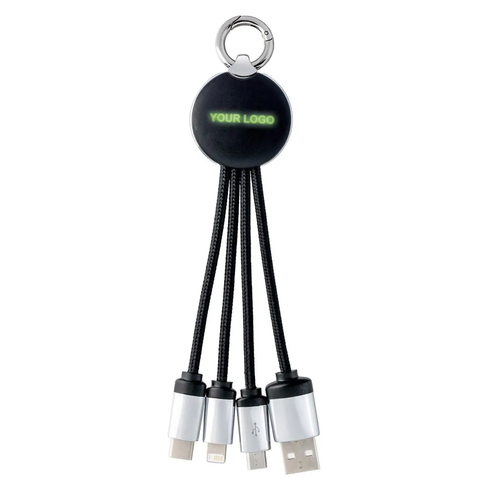 Light Up 3 in 1 USB Charging Cable 9