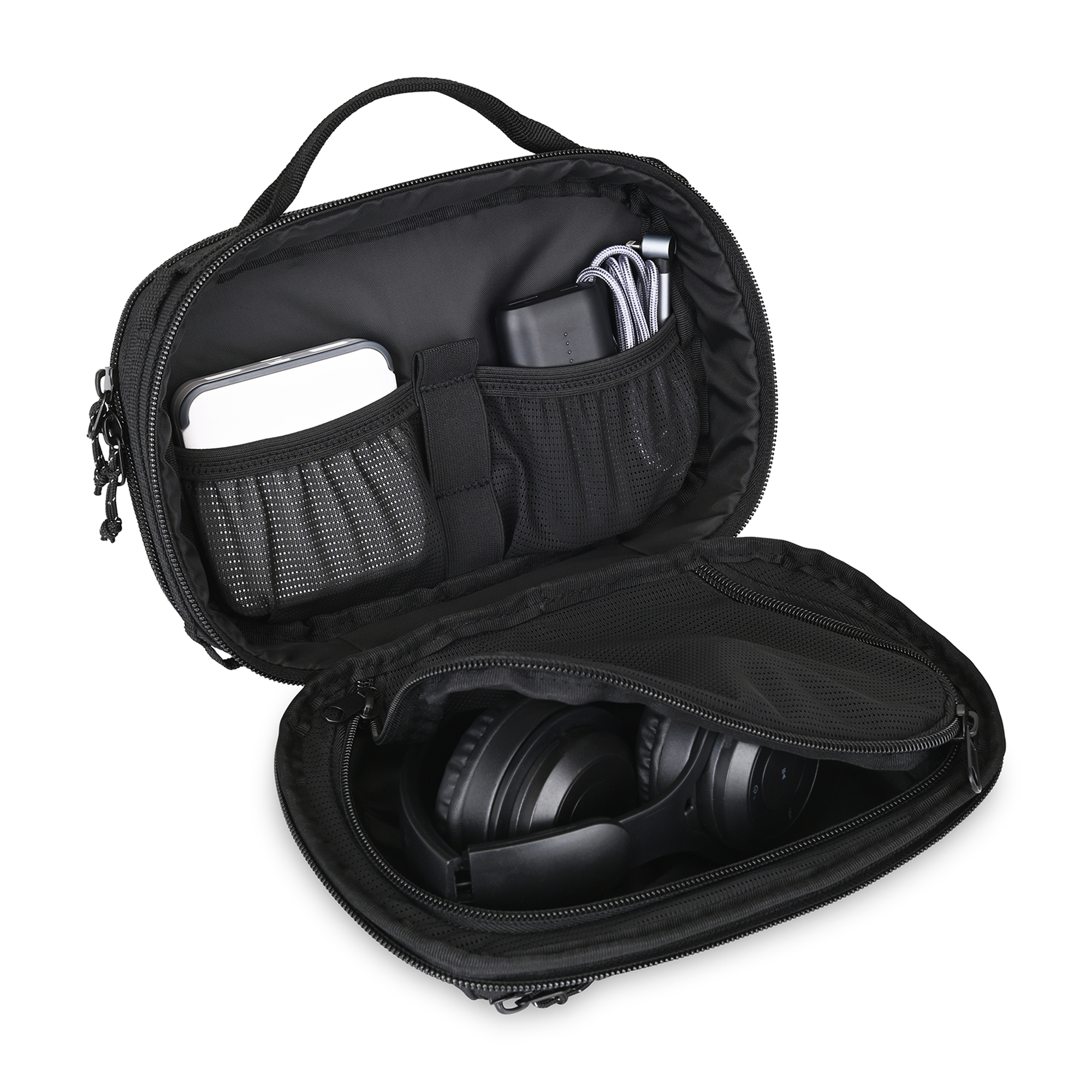 Newton Recycled rPET Structured Tech Organizer 9