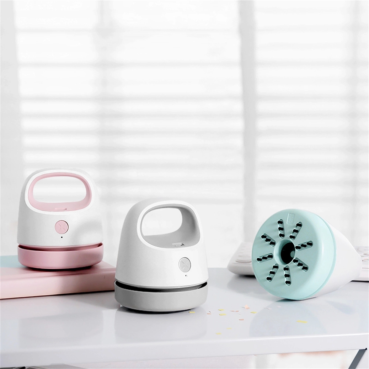 Mini Desktop Vacuum Cleaner Rechargeable Energy Saving 2