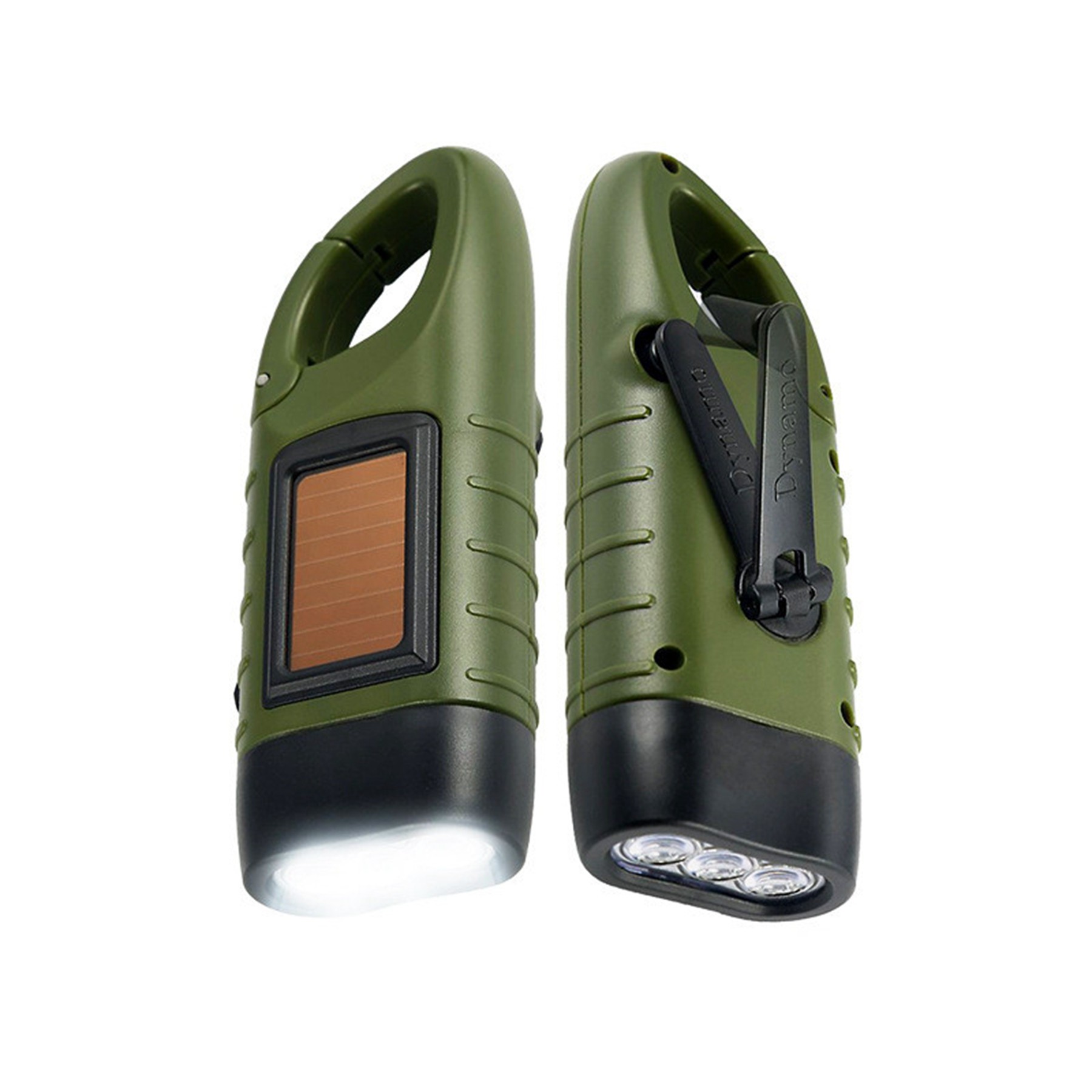 Solar Hand Crank Flashlight 3