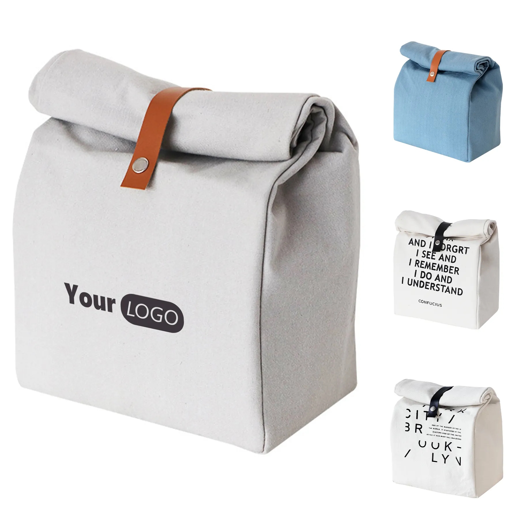 Canvas Thickened Simple Portable Bag