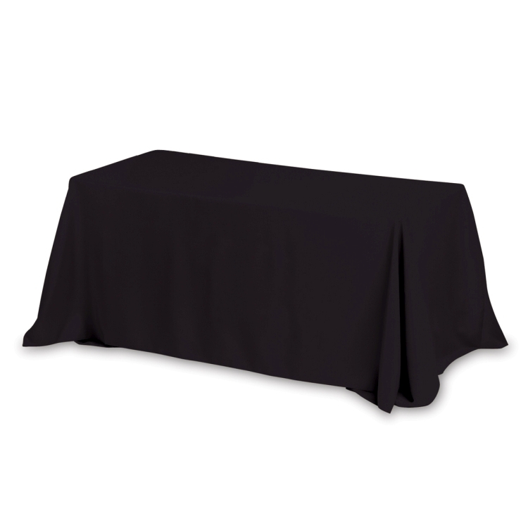 "Zenyatta Eight" 8 ft 4-Sided Throw Style Table Covers & Table Throws -Blanks / Fits 8 ft Table 12