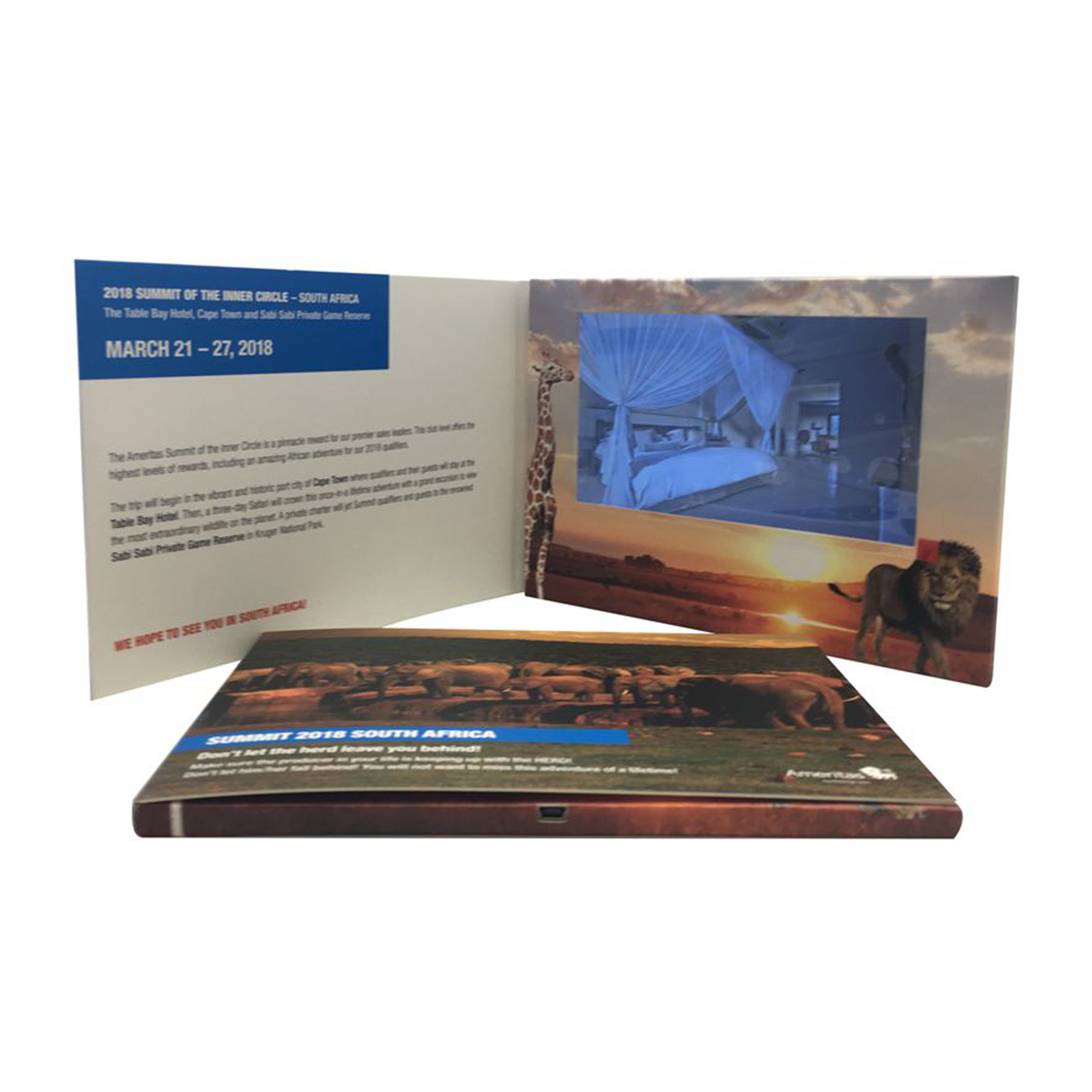 VidU 7.0" HD High-Definition Video Mailer And Brochure With Full Color Printing 14