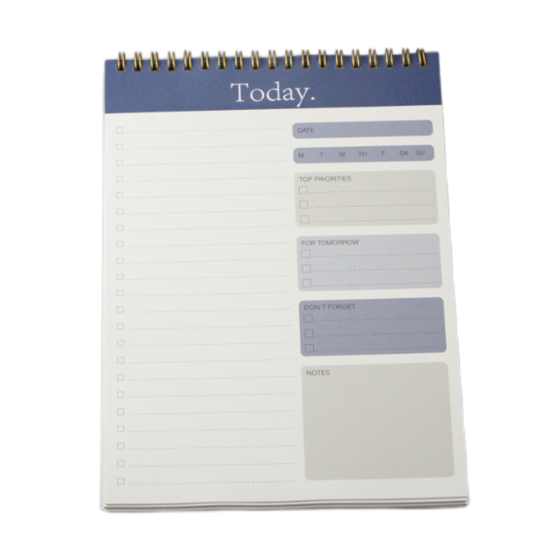 Spiral Daily Planner Notepad (direct import) 2