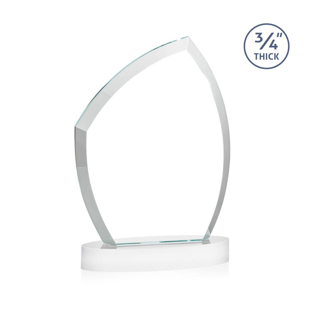 Daltry VividPrint™ Award on Alberton Base - White 6