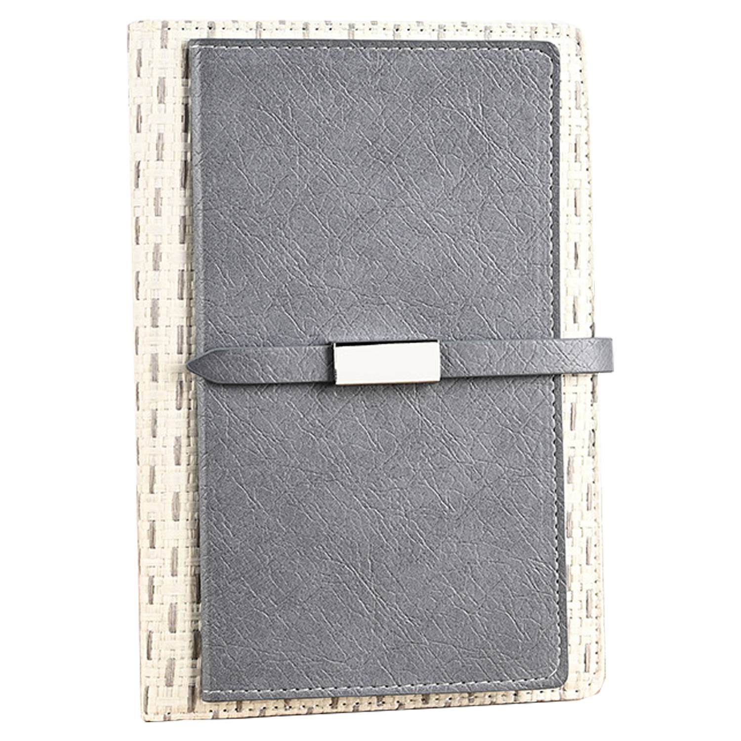 A5 PU Leather Hardcover Notebook w/ Buckle 6