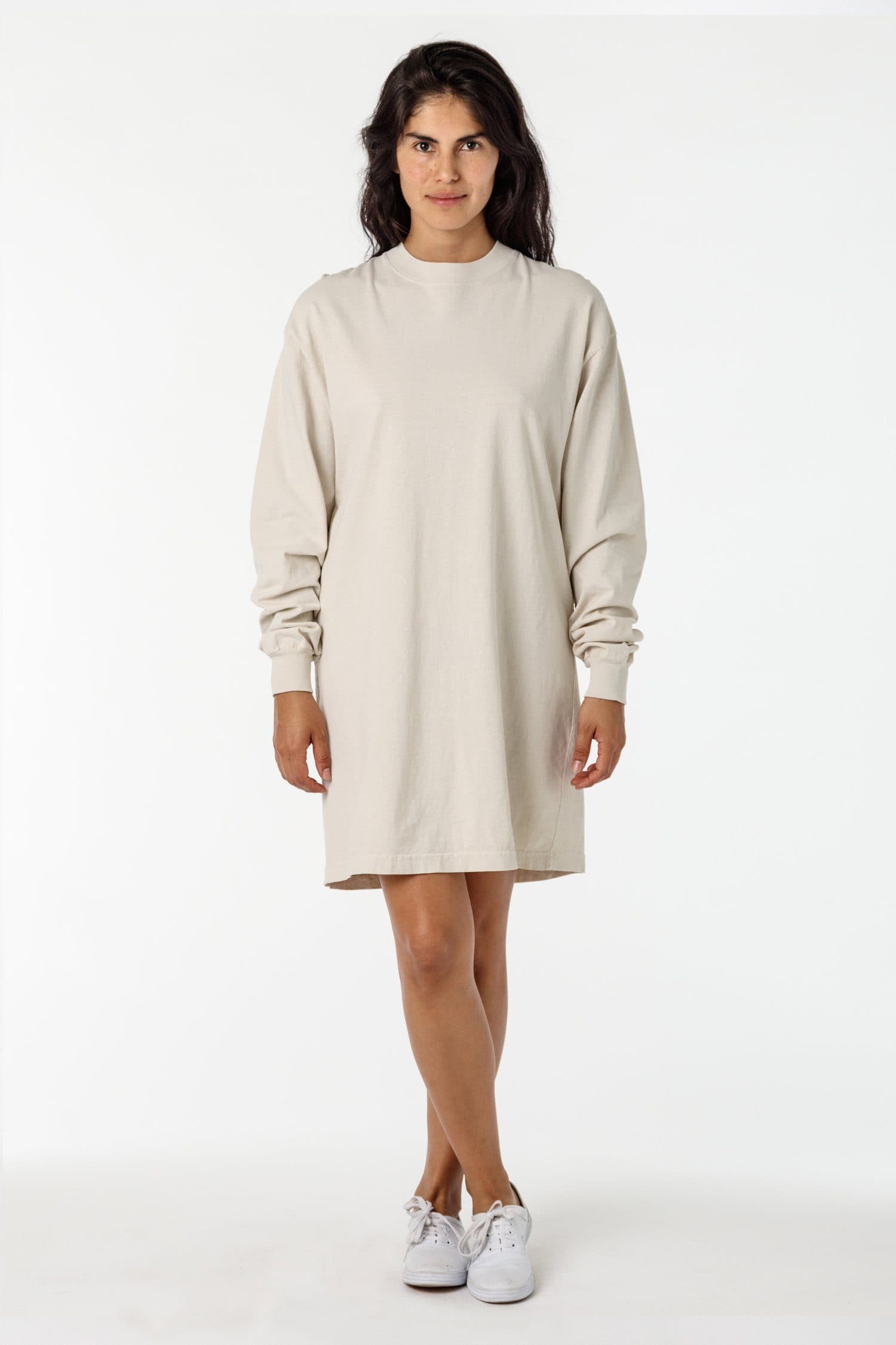 18/1 L/S MOCK NECK DRESS 8