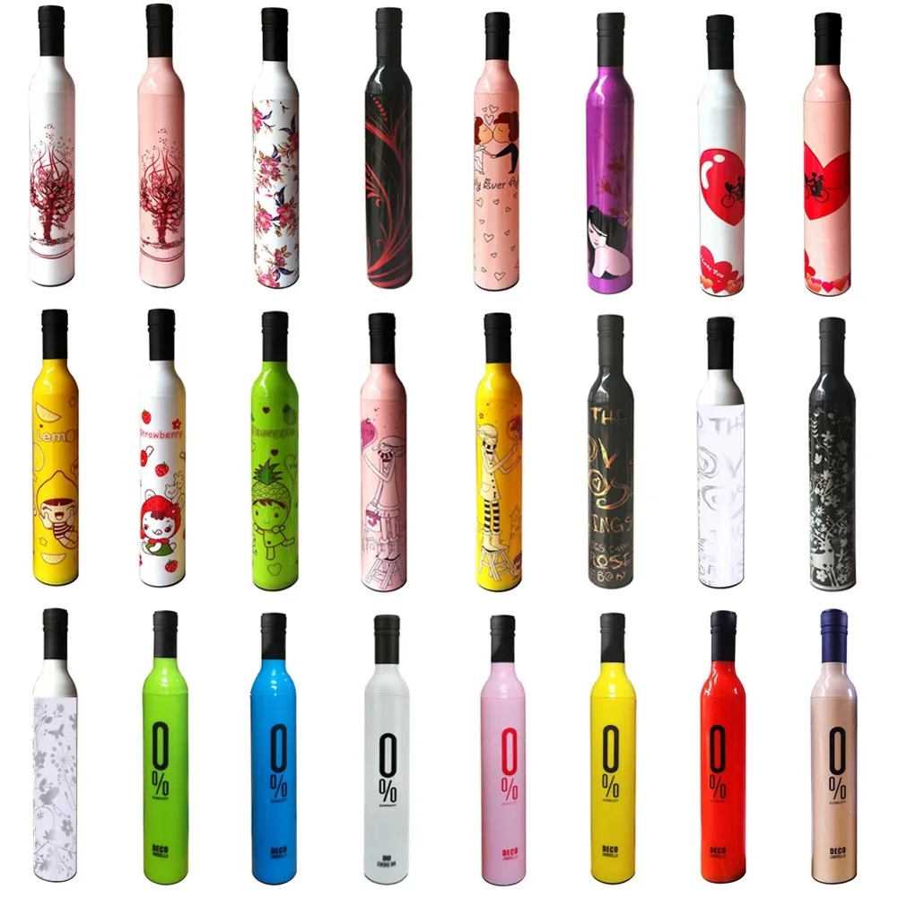 Creative Wine Bottle Umbrella 10