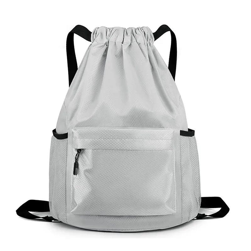 Wet Dry Seperate Drawstring Bag Backpack 9